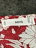 MNG 100% Viscose Paisley Red Cocktail Dress Size 6 - photo 7