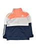 Adidas 100% Polyester Color Block Blue Track Jacket Size 5 - photo 1