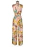Unbranded Tropical Pink Yellow Jumpsuit Size M (estimated) - photo 2