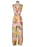 Unbranded Tropical Pink Yellow Jumpsuit Size M (estimated) - photo 1