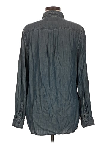 Banana Republic Factory Store Long Sleeve Button-Down Shirt (view 2)