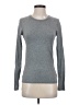 Theory Gray Long Sleeve Top Size S - photo 1