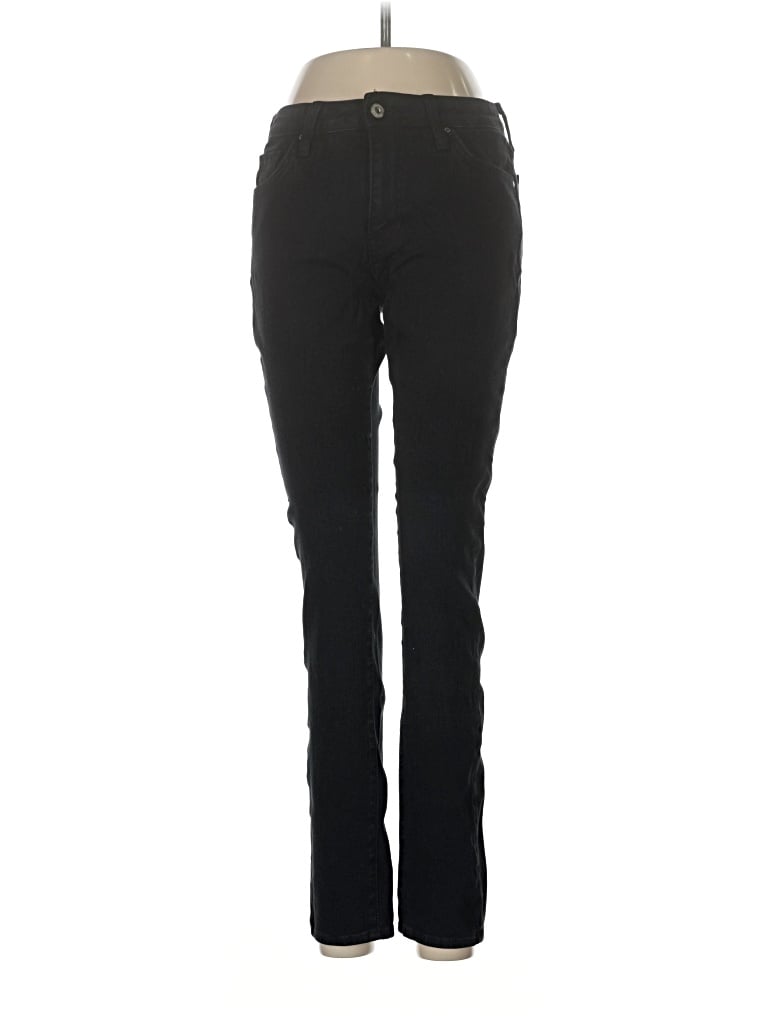Pre-owned Just Black Jeggings In Black