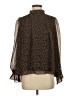 TCEC 100% Polyester Brown Long Sleeve Blouse Size S - photo 1