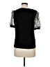 CeCe Black Short Sleeve Top Size M - photo 2