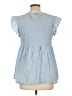Unbranded 100% Polyester Blue Short Sleeve Top Size L - photo 2