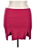 Forever 21 Plus Solid Pink Red Casual Skirt Size 0X - photo 1