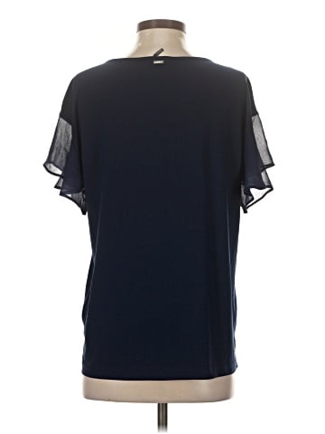 DKNY Short Sleeve Blouse (view 2)