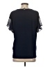 DKNY Tie-dye Purple Short Sleeve Blouse Size S - photo 2