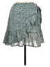 Final Touch 100% Polyester Paisley Teal Casual Skirt Size L - photo 1
