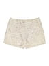 Banana Republic Paisley Ivory Shorts Size 2 - photo 1