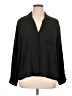 Worthington 100% Polyester Black 3/4 Sleeve Blouse Size 1X - photo 1