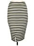 A.L.C. Stripes Gold Casual Skirt Size M - photo 2