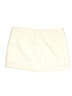 Unbranded Solid Ivory Casual Skirt Size 28 waist (estimated) - photo 2