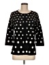 Coldwater Creek Polka Dots Black Pullover Sweater Size M - photo 1