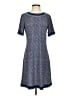 MICHAEL Michael Kors Tweed Blue Casual Dress Size S - photo 1