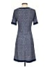 MICHAEL Michael Kors Tweed Blue Casual Dress Size S - photo 2