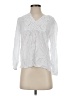 Kensie 100% Rayon White Long Sleeve Blouse Size S - photo 1