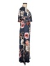 Connected Apparel Floral Blue Casual Dress Size 6 - photo 4