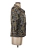 Dana Buchman Print Gray Yellow Blazer Size XS (estimated) - photo 4
