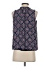 J.Crew 100% Polyester Blue Sleeveless Blouse Size 0 - photo 2