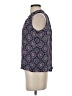 J.Crew 100% Polyester Blue Sleeveless Blouse Size 0 - photo 5