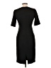 Cristinaeffe Solid Black Cocktail Dress Size EU 42 / US 12 - photo 2