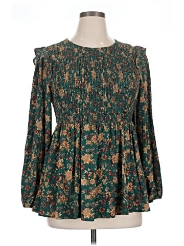 Torrid Long Sleeve Blouse (view 1)