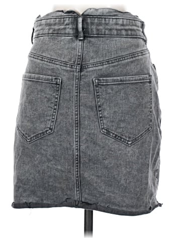 Express Denim Skirt (view 2)