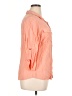 Worthington 100% Rayon Orange 3/4 Sleeve Button-Down Shirt Size 1X - photo 4