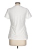 Shein White Short Sleeve Blouse Size L - photo 2
