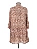 Millenium 100% Cotton Print Brown Casual Dress Size M - photo 2