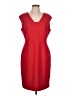 Calvin Klein Red Cocktail Dress Size 12 - photo 1
