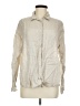 Uniqlo Ivory Long Sleeve Button-Down Shirt Size M - photo 1