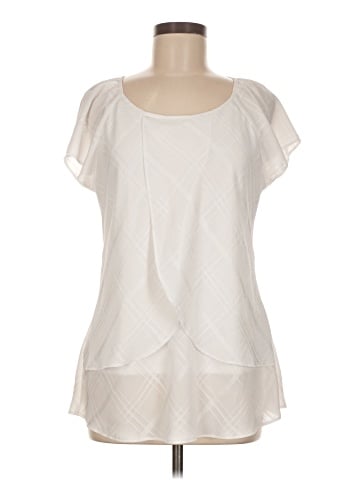 Roz & Ali Short Sleeve Blouse (view 1)
