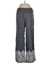 Sim & Sam Print Blue Gray Casual Pants Size S - photo 1
