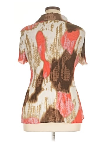 Essentials by Milano Short Sleeve Blouse (view 2)