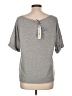 Treasure & Bond Gray Short Sleeve Top Size L - photo 2