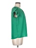 Papermoon 100% Polyester Green Short Sleeve Blouse Size M (petite) - photo 4