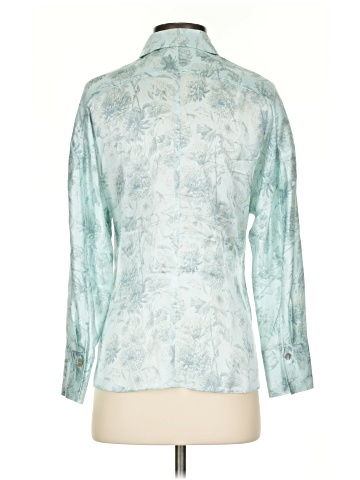 Vince. 3/4 Sleeve Silk Top (view 2)