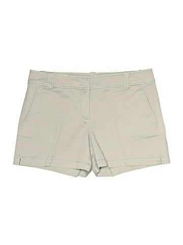 New York & Company Khaki Shorts (view 1)