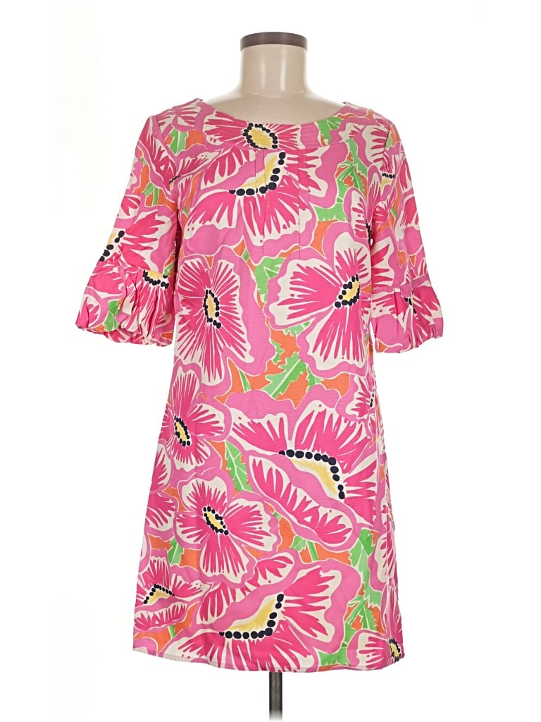 Pre-owned Lilly Pulitzer Casual Dress In Pink