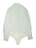 Kate Kasin Ivory Long Sleeve Blouse Size S - photo 2