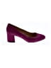 Talbots Color Block Purple Heels Size 8 - photo 1