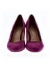 Talbots Color Block Purple Heels Size 8 - photo 2