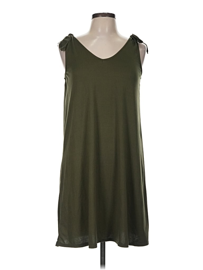 Pre-owned Pink Rose Casual Dress In Green