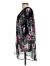 Express 100% Polyester Black Kimono Size S - photo 5