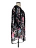 Express 100% Polyester Black Kimono Size S - photo 4