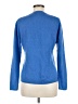 Fiona 100% Cashmere Blue Cashmere Pullover Sweater Size M - photo 2