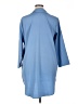 Unbranded 100% Polyester Blue 3/4 Sleeve Blouse Size 0X - photo 2